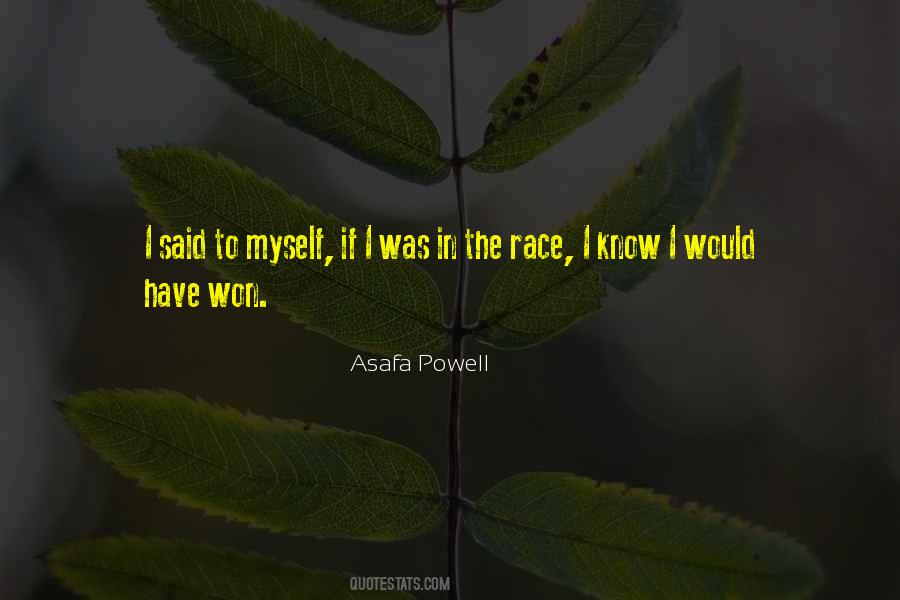 Asafa Powell Quotes #1237529