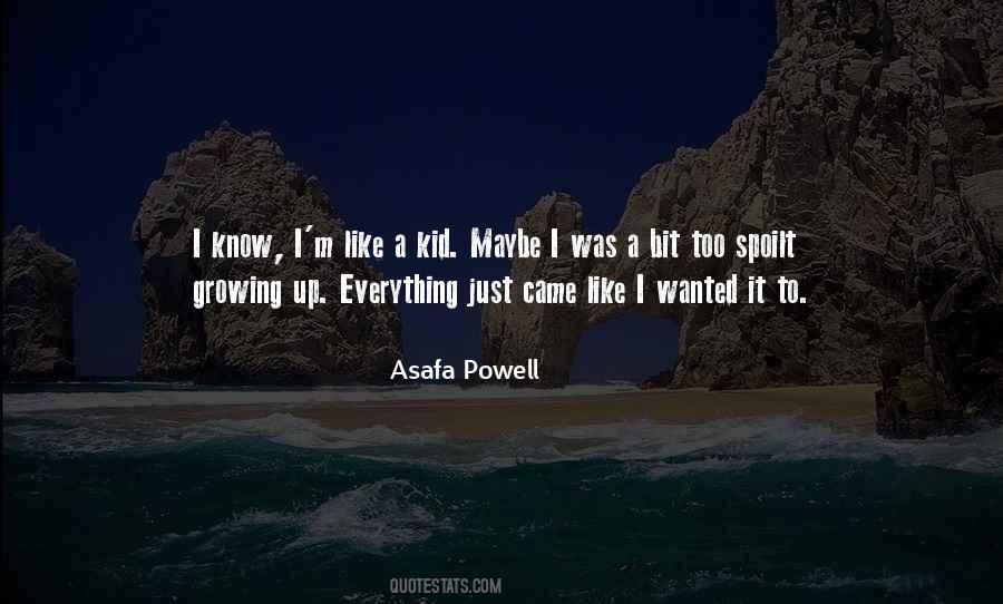 Asafa Powell Quotes #1416544