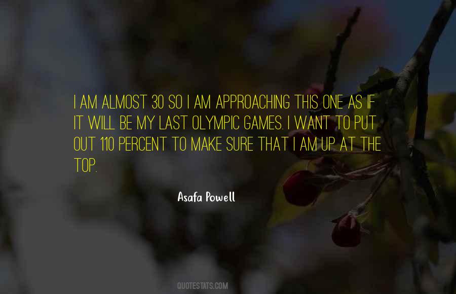 Asafa Powell Quotes #972777