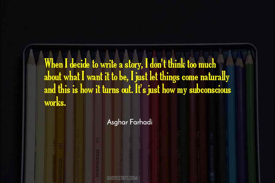 Asghar Farhadi Quotes #239454