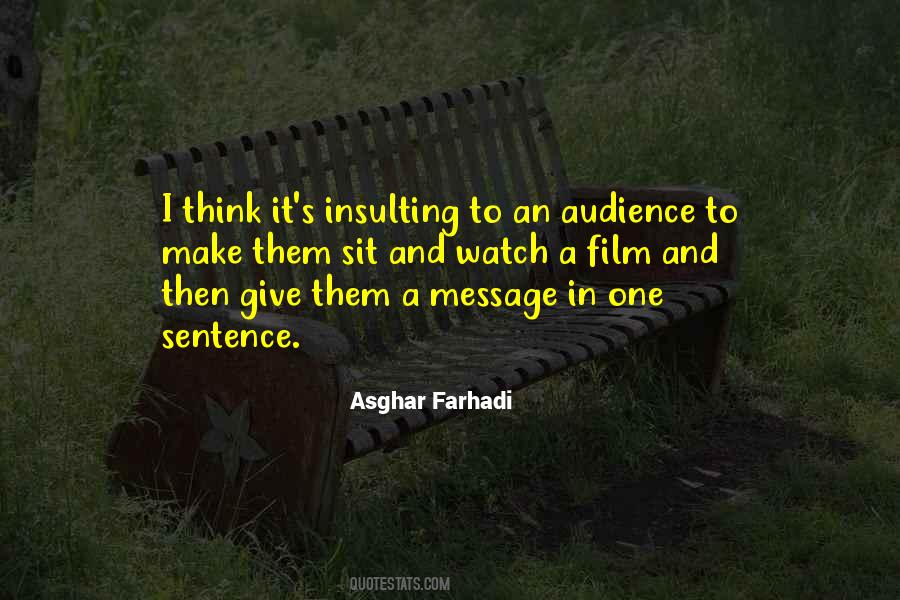 Asghar Farhadi Quotes #353196
