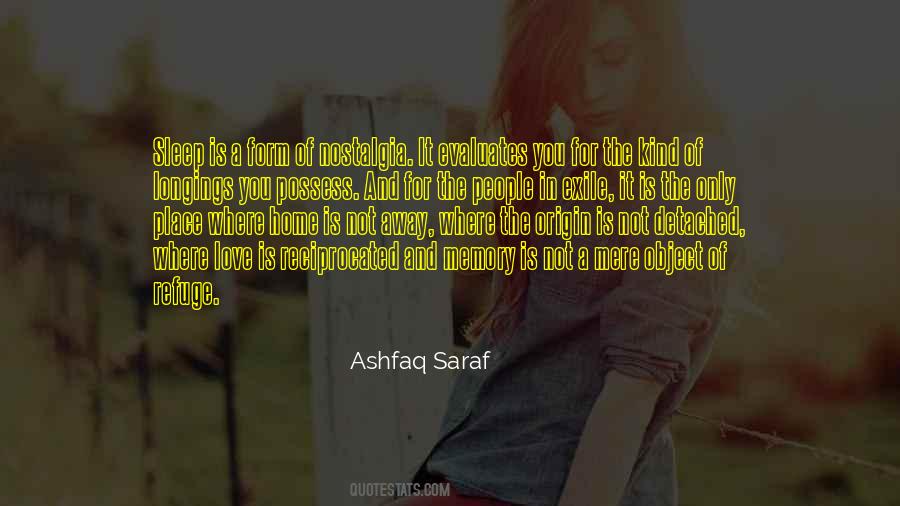 Ashfaq Saraf Quotes #579144