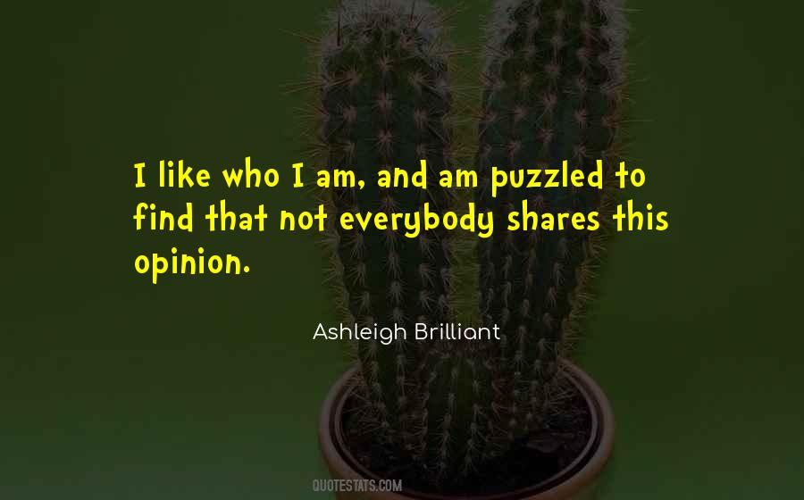 Ashleigh Brilliant Quotes #559135