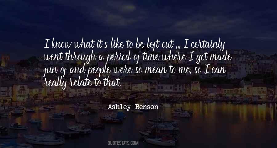 Ashley Benson Quotes #622419