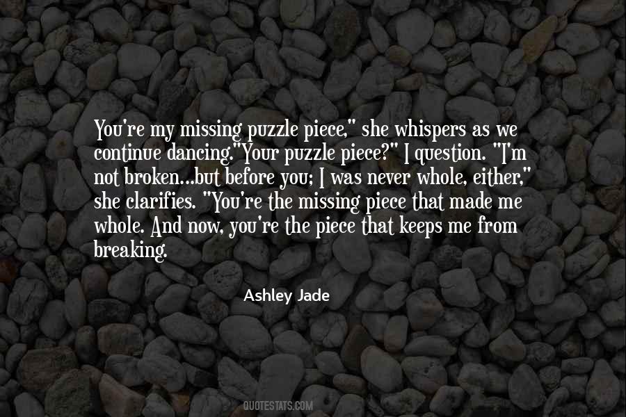 Ashley Jade Quotes #853922