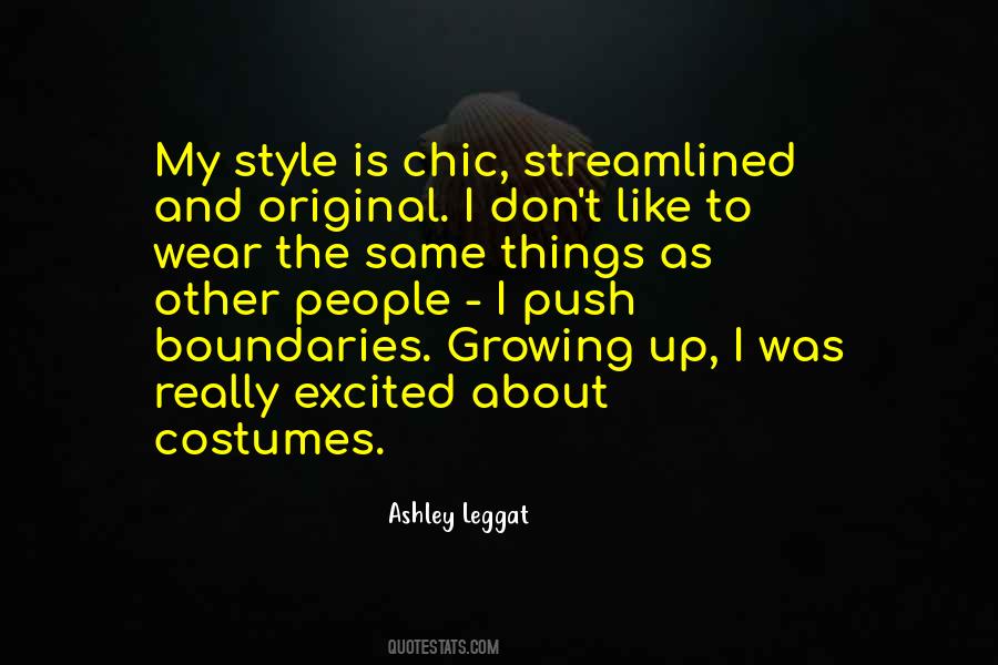 Ashley Leggat Quotes #1563509