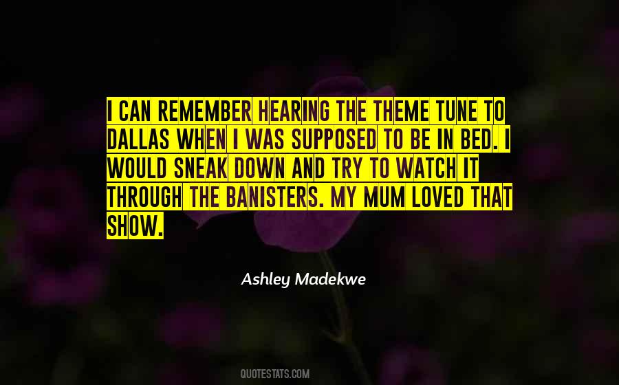 Ashley Madekwe Quotes #208238