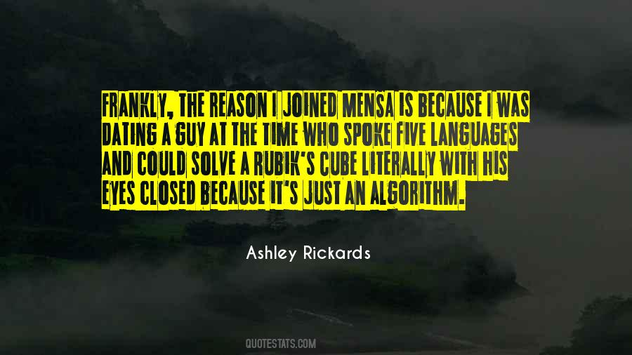 Ashley Rickards Quotes #960528
