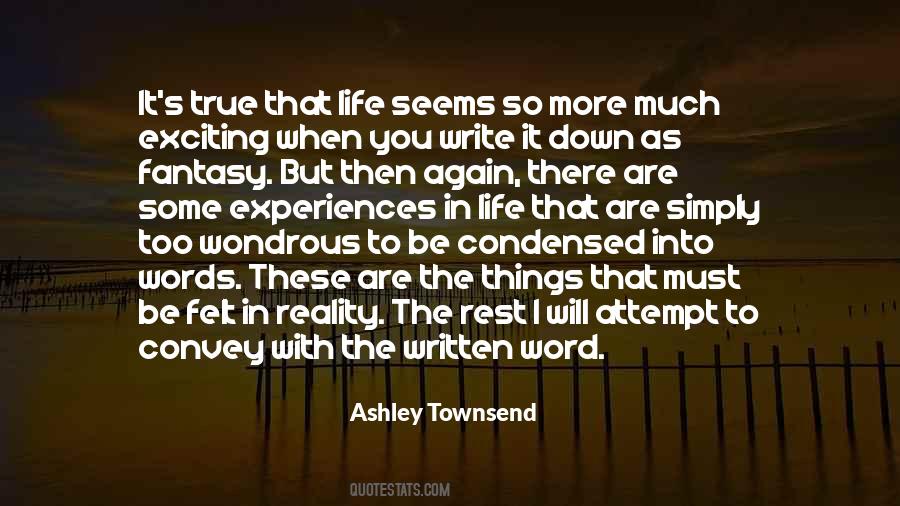 Ashley Townsend Quotes #800826