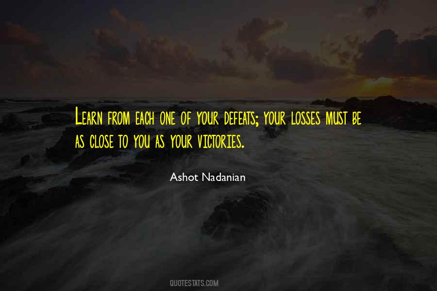 Ashot Nadanian Quotes #480279