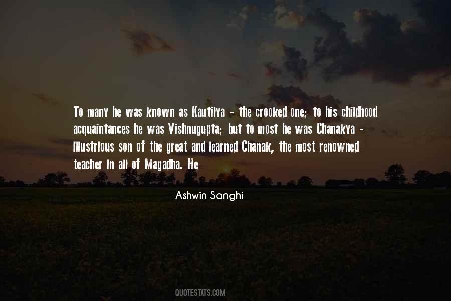 Ashwin Sanghi Quotes #894468