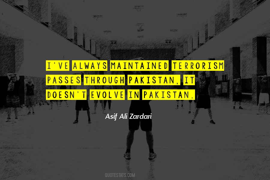 Asif Ali Zardari Quotes #534836