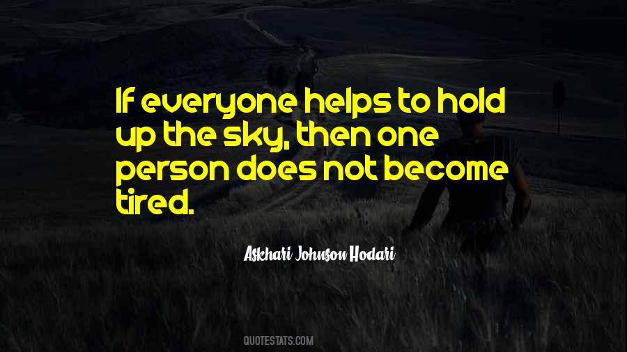 Askhari Johnson Hodari Quotes #330785