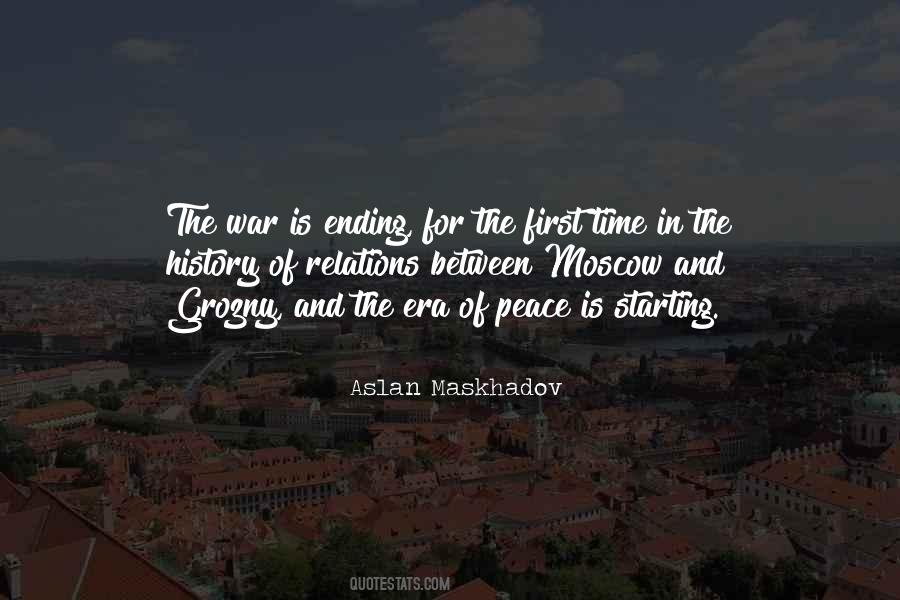 Aslan Maskhadov Quotes #517205