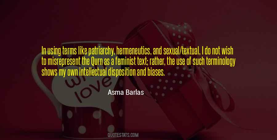 Asma Barlas Quotes #88649