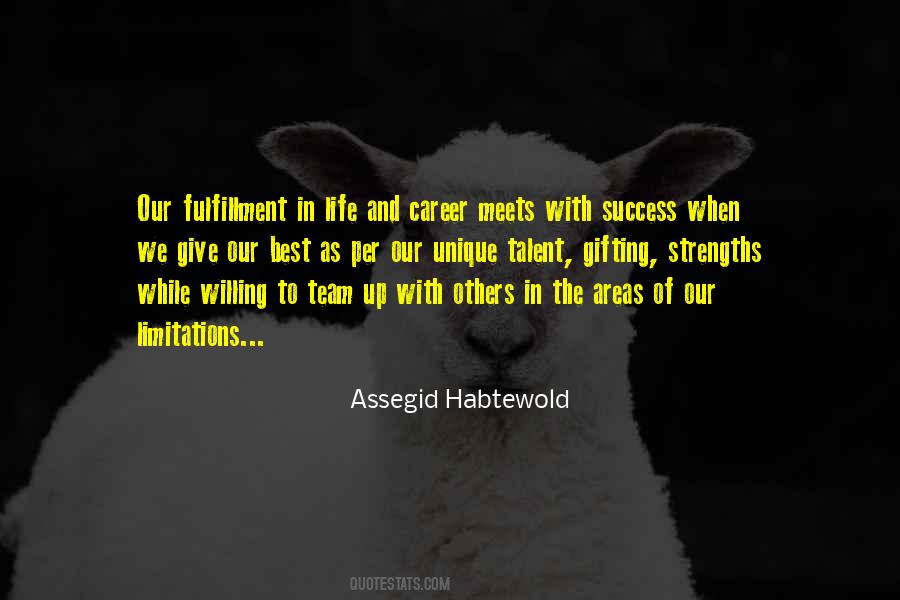 Assegid Habtewold Quotes #1231655