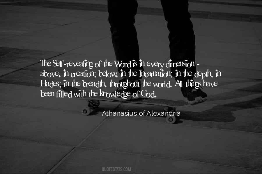 Athanasius Of Alexandria Quotes #1518845