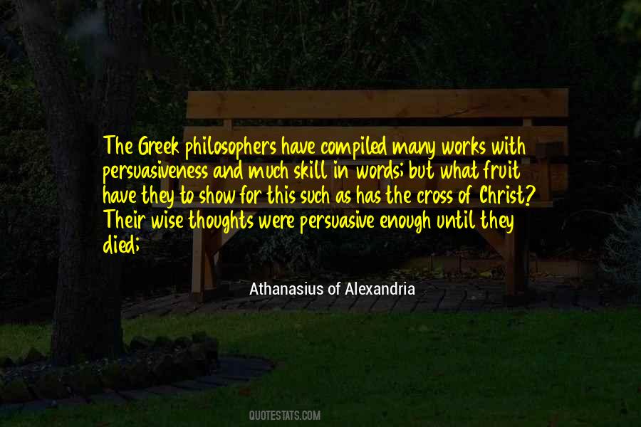 Athanasius Of Alexandria Quotes #1535434