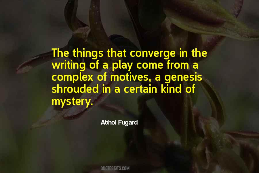 Athol Fugard Quotes #23132