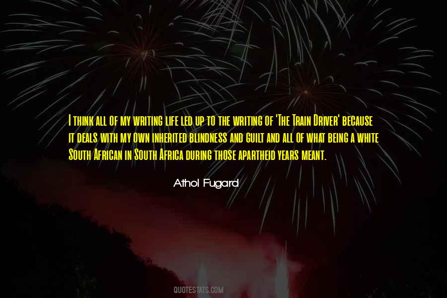 Athol Fugard Quotes #311348