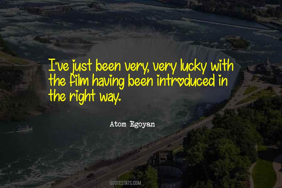 Atom Egoyan Quotes #1187612