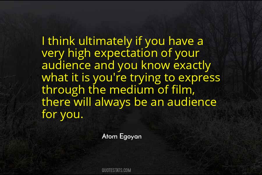 Atom Egoyan Quotes #274530