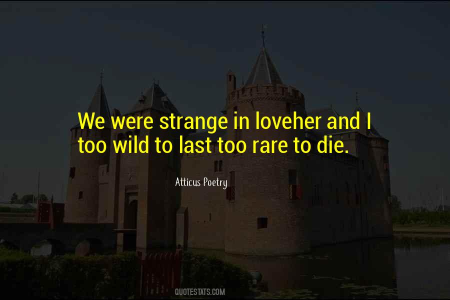 Atticus Poetry Quotes #1277126