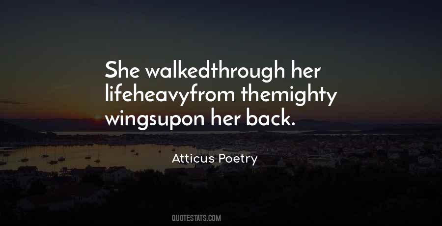 Atticus Poetry Quotes #1406559