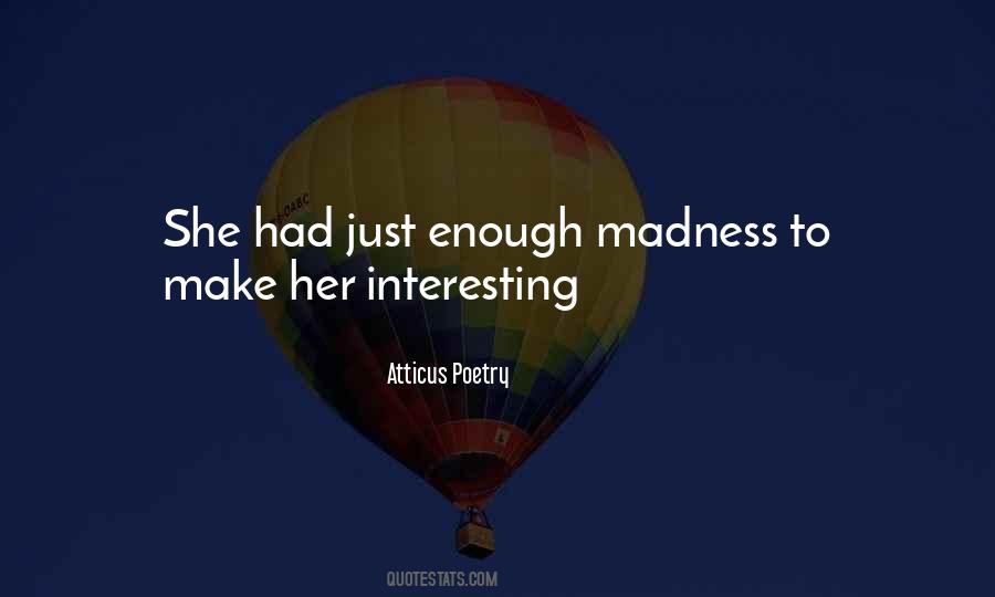 Atticus Poetry Quotes #958165