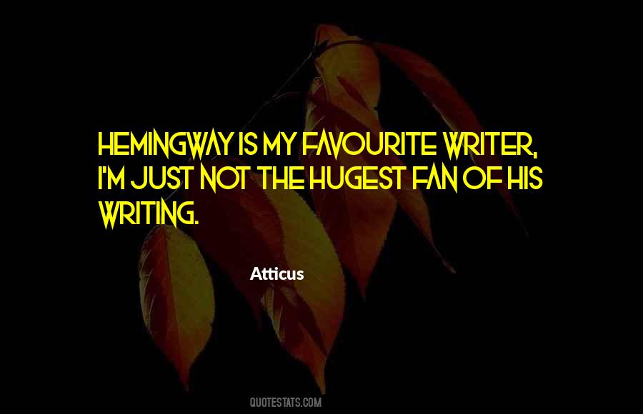 Atticus Quotes #201723