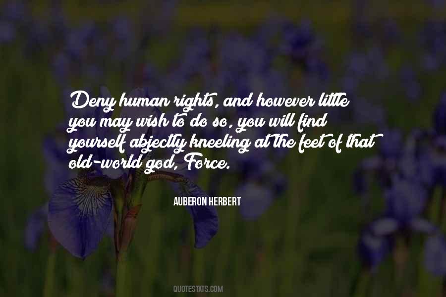 Auberon Herbert Quotes #1201574