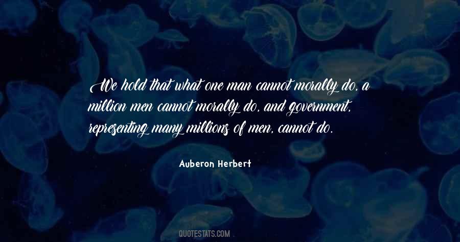 Auberon Herbert Quotes #1582004