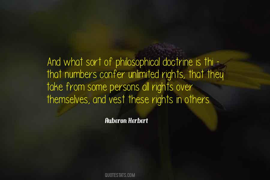 Auberon Herbert Quotes #1834407