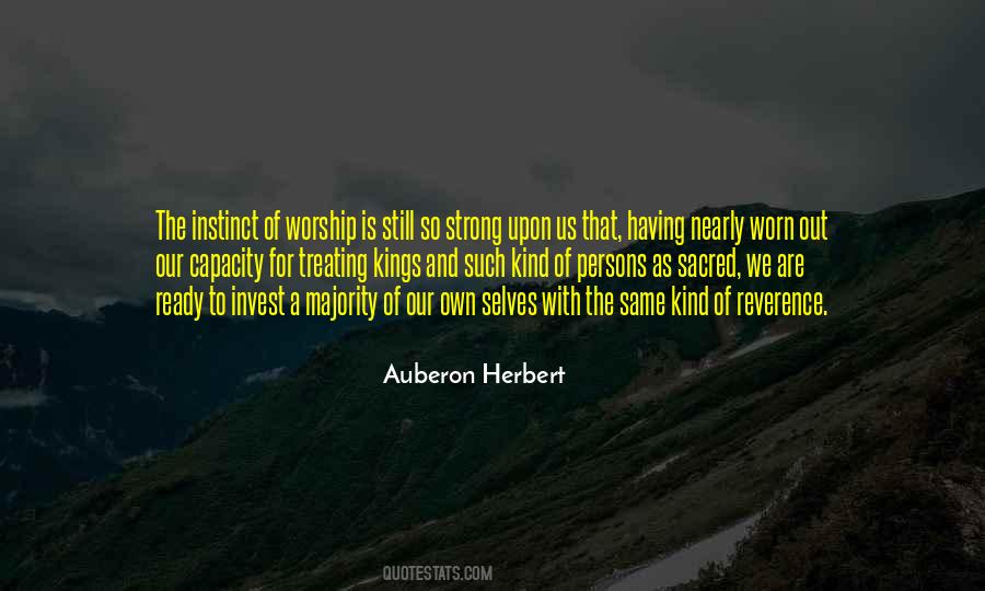 Auberon Herbert Quotes #54331