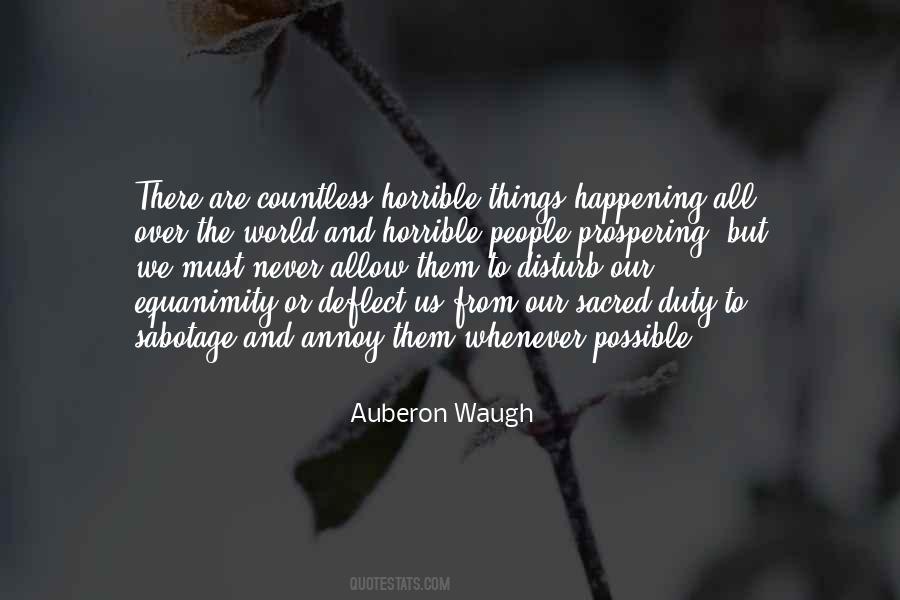 Auberon Waugh Quotes #1054349