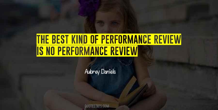 Aubrey Daniels Quotes #379696