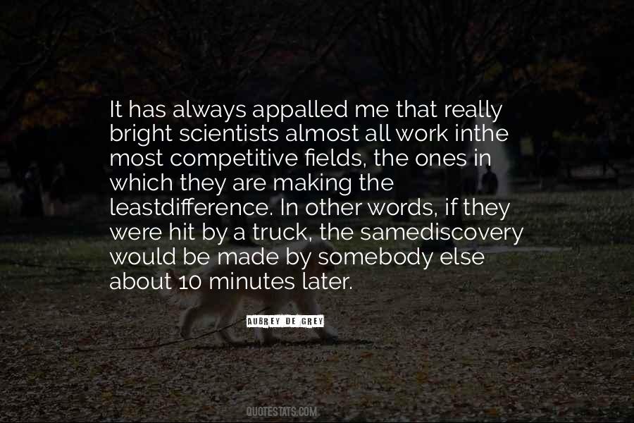 Aubrey De Grey Quotes #106427