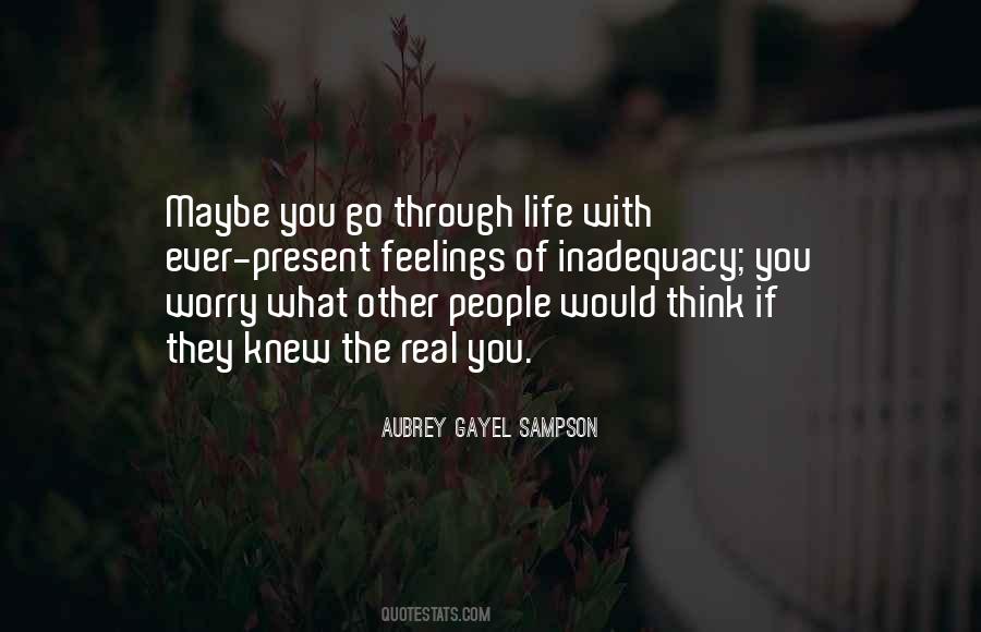 Aubrey Gayel Sampson Quotes #1370373