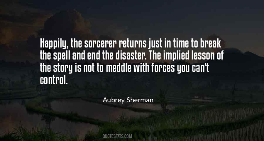 Aubrey Sherman Quotes #935929