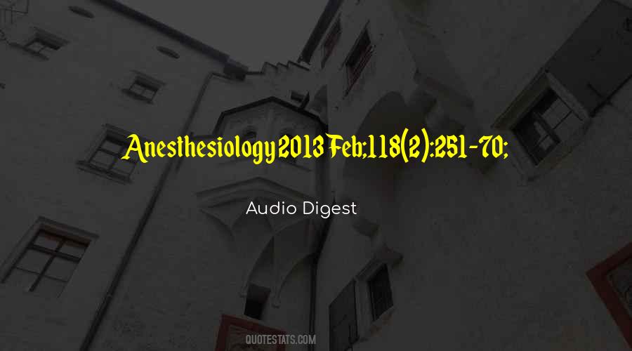 Audio Digest Quotes #15721