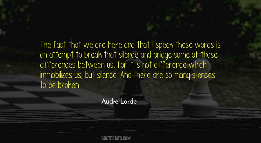 Audre Lorde Quotes #1327975