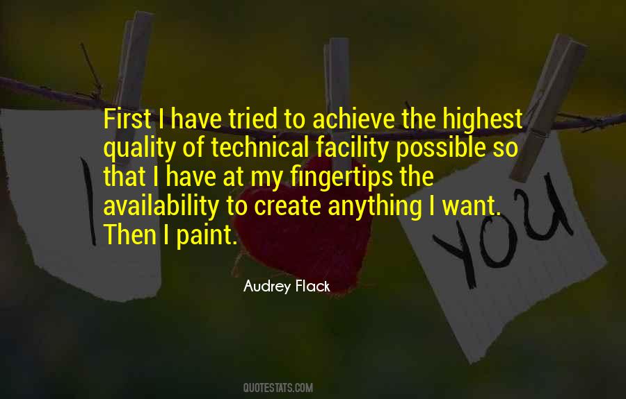 Audrey Flack Quotes #203804