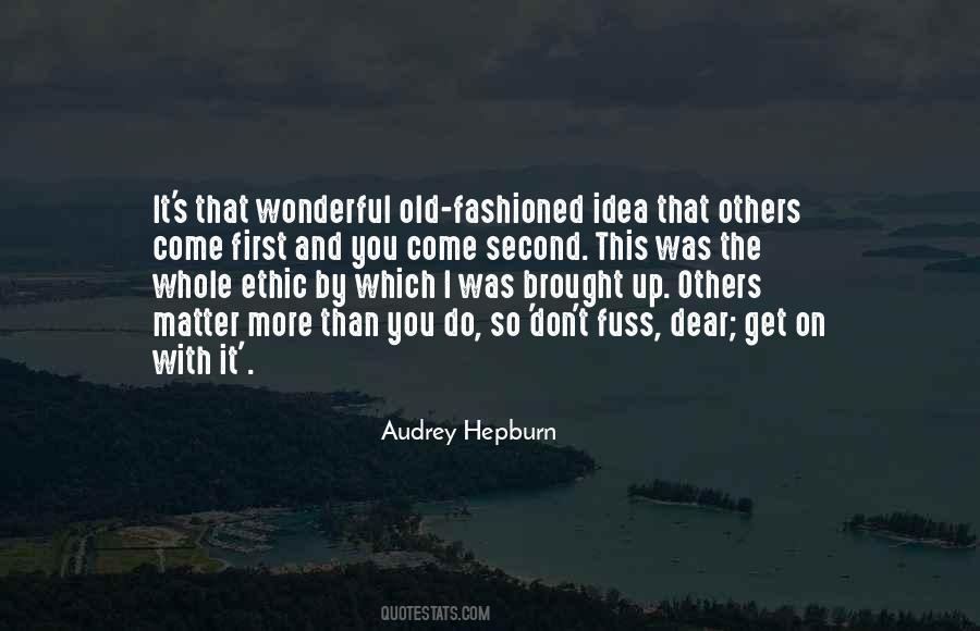 Audrey Hepburn Quotes #117649
