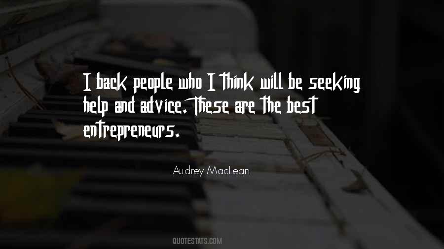 Audrey MacLean Quotes #1537208