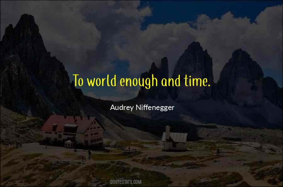 Audrey Niffenegger Quotes #1024663