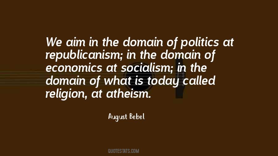 August Bebel Quotes #281422