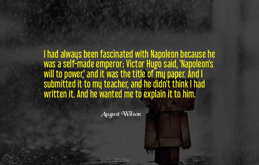 August Wilson Quotes #239322