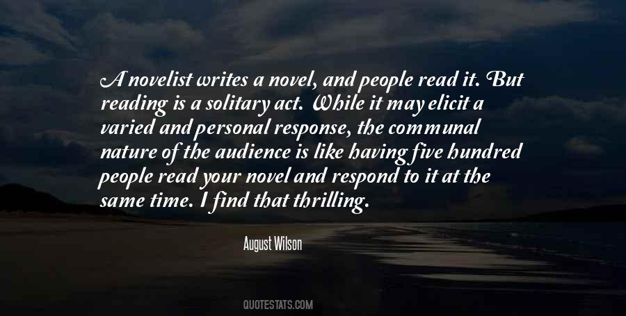 August Wilson Quotes #490499