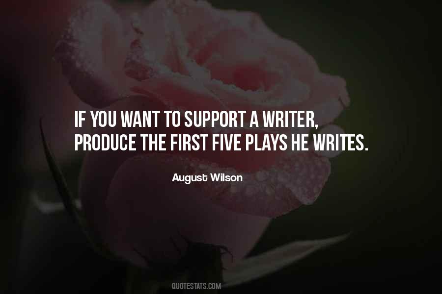 August Wilson Quotes #498049