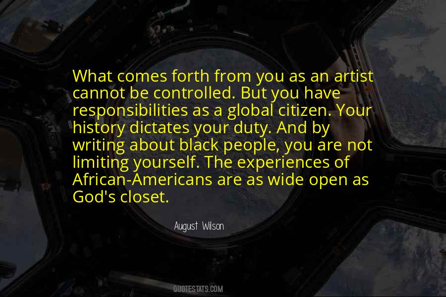 August Wilson Quotes #791748